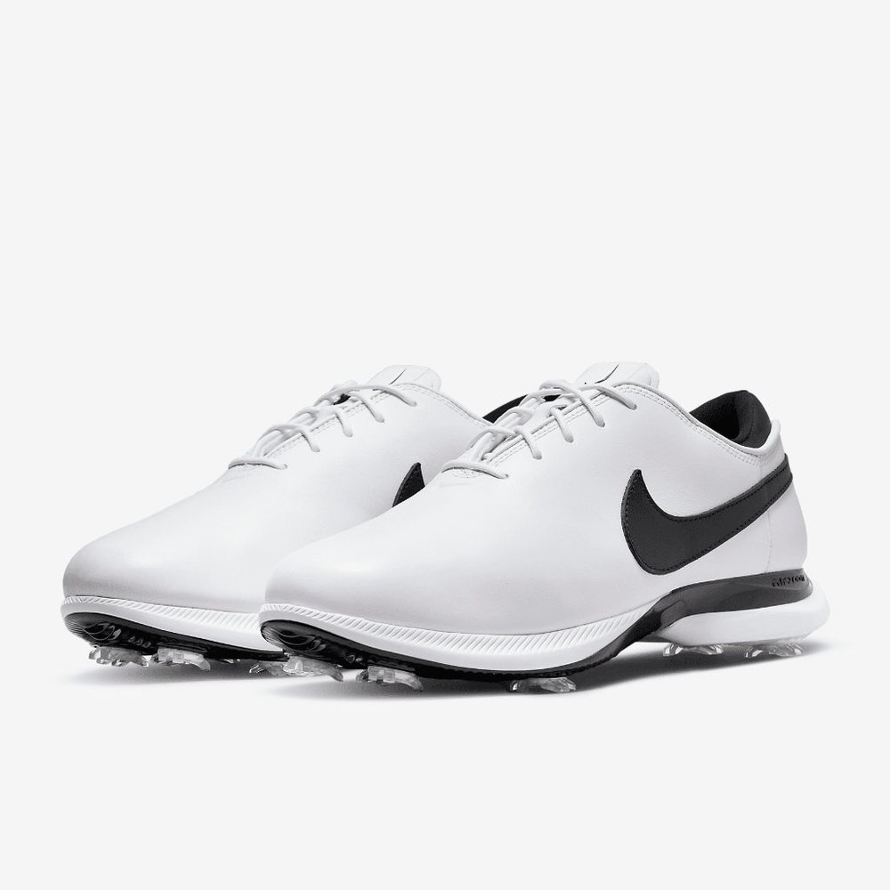 Nike Air Zoom Victory Tour 2 Golf Wide Shoes White Black Size 7 ( DJ6570-100 )